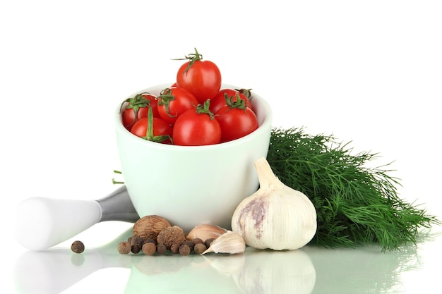 Świeże składniki na blacie